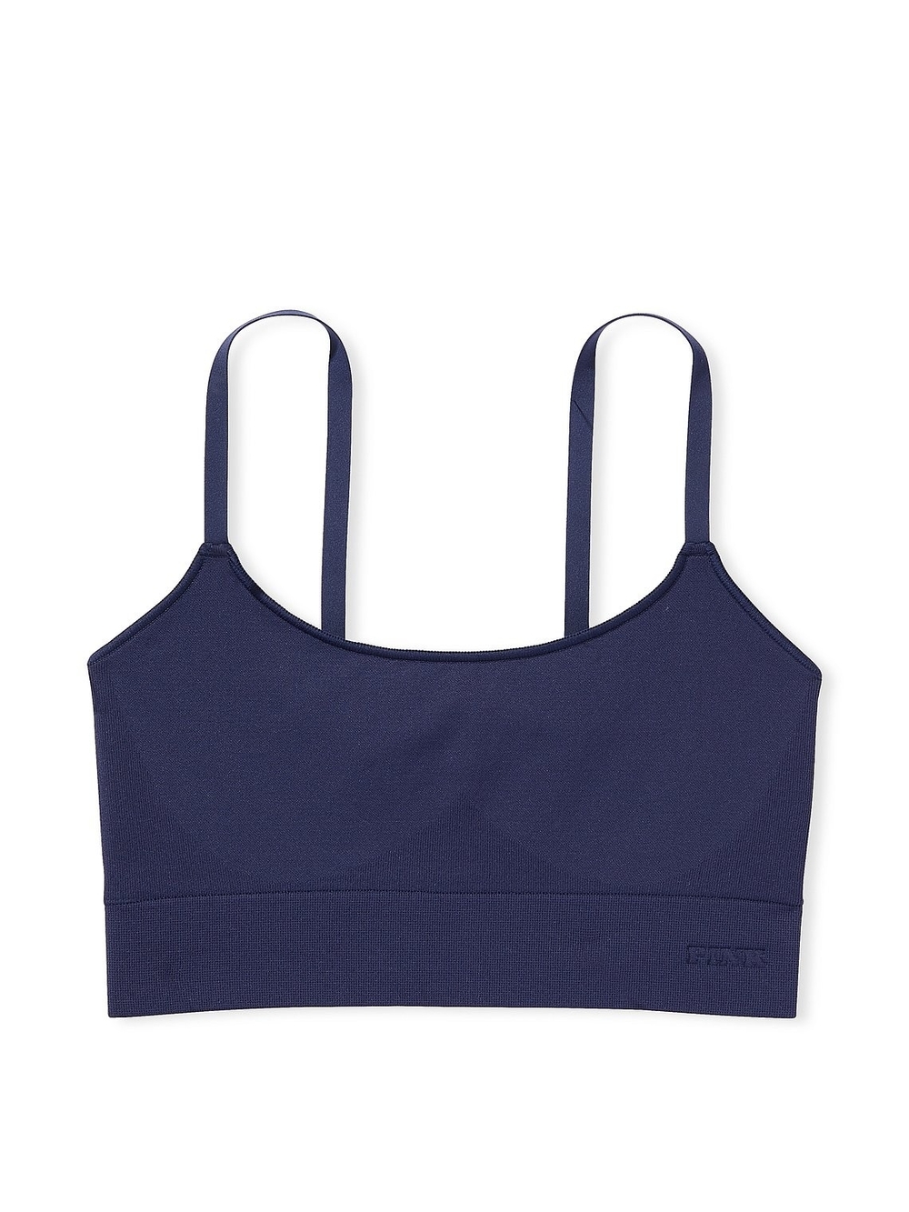 PINK Victoria's Secret Navy Seamless Scoop Bralette